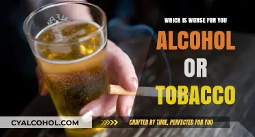 Alcohol vs. Tobacco: Uncovering the Deadlier Vice for Your Health