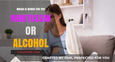 Robitussin vs. Alcohol: Which Substance Poses Greater Health Risks?