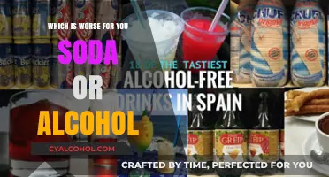 Soda vs. Alcohol: Uncovering the Worse Health Culprit for You