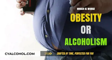 Obesity vs. Alcoholism: Unraveling the Deadlier Health Crisis