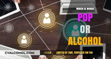 Pop vs. Alcohol: Uncovering the Lesser of Two Health Evils