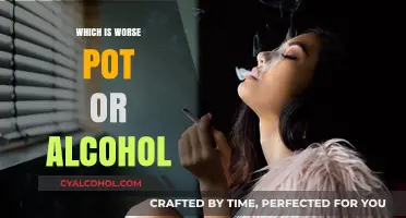 Pot vs. Alcohol: Uncovering the Worse Health and Social Impact