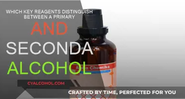 Primary vs Secondary Alcohols: Reagent Reactions