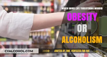 Morbid Obesity vs. Alcoholism: Which Poses a Greater Health Risk?