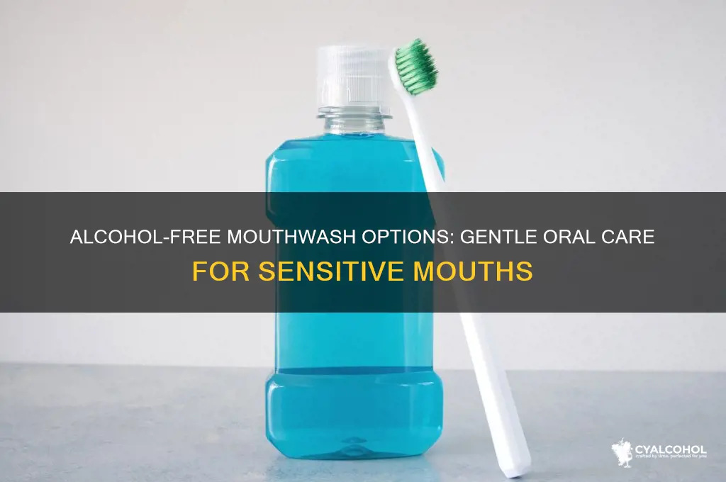 which mouthwash does not have alcohol