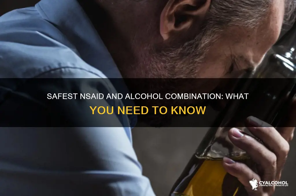 which nsaid is safest with alcohol
