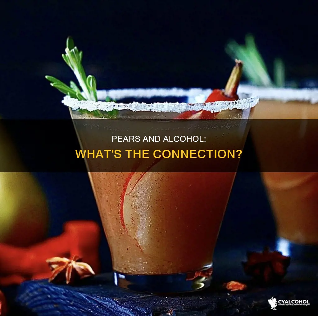 which of the following alcoholic beverages was made from pears