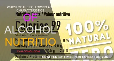Alcohol Nutrition: What Makes Alcohol Calorific?