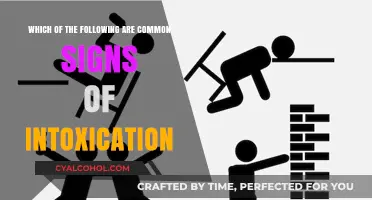 Signs of Intoxication: What to Watch Out For