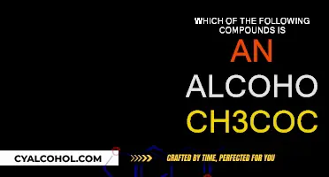 Is CH3COCH3 an Alcohol?