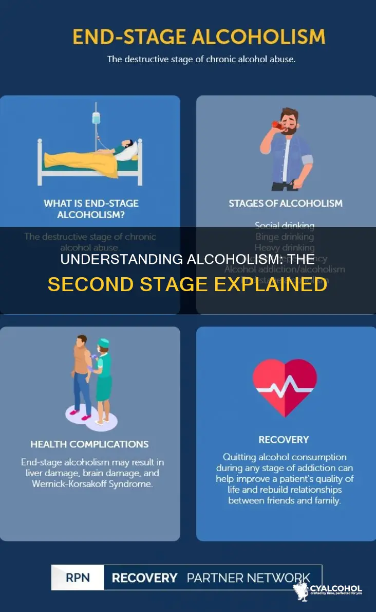 which of the following describes the second stage of alcoholism