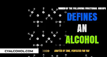What Functional Groups Define Alcohol Compounds?