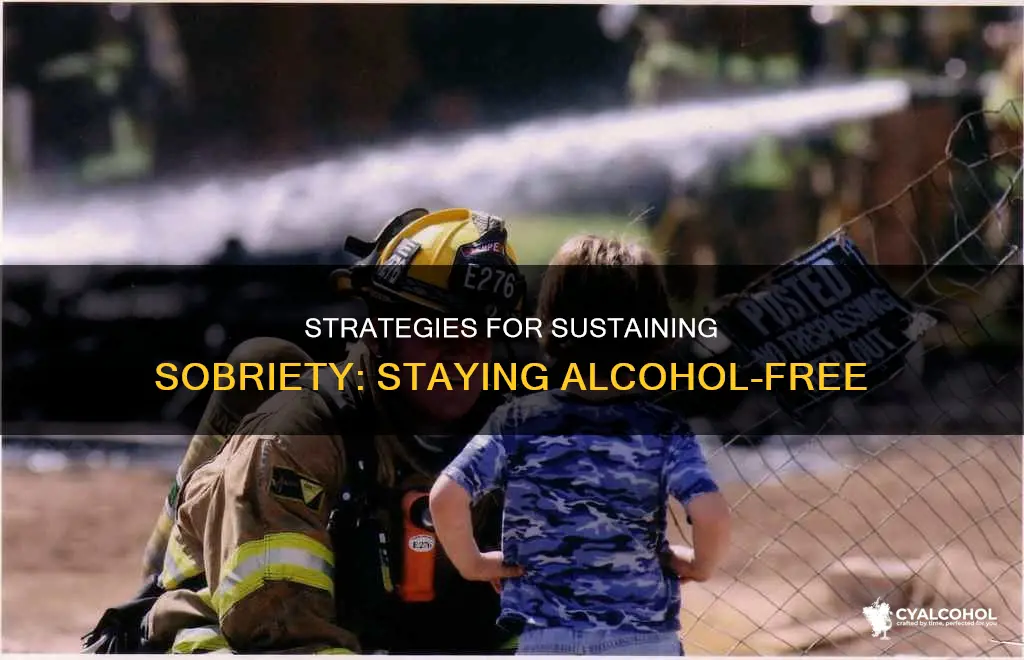 which of the following is a strategy for remaining alcohol-free