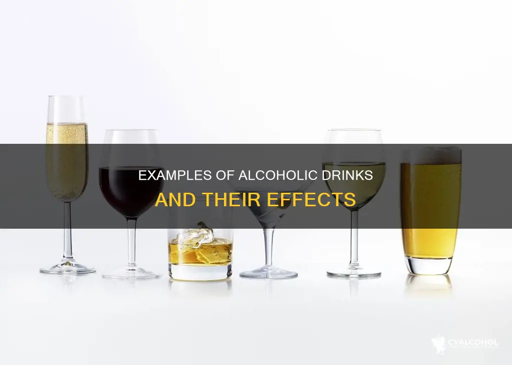 which of the following is an example of an alcohol