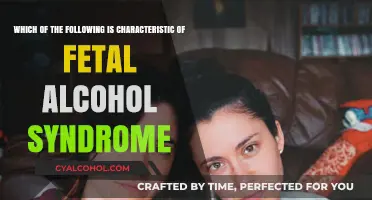 Alcohol's Impact: Fetal Alcohol Syndrome Characteristics