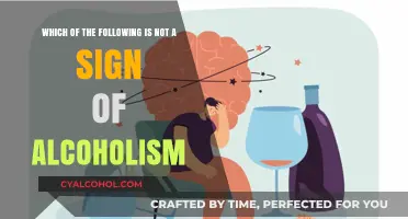 Signs of alcoholism: What isn't a warning sign?