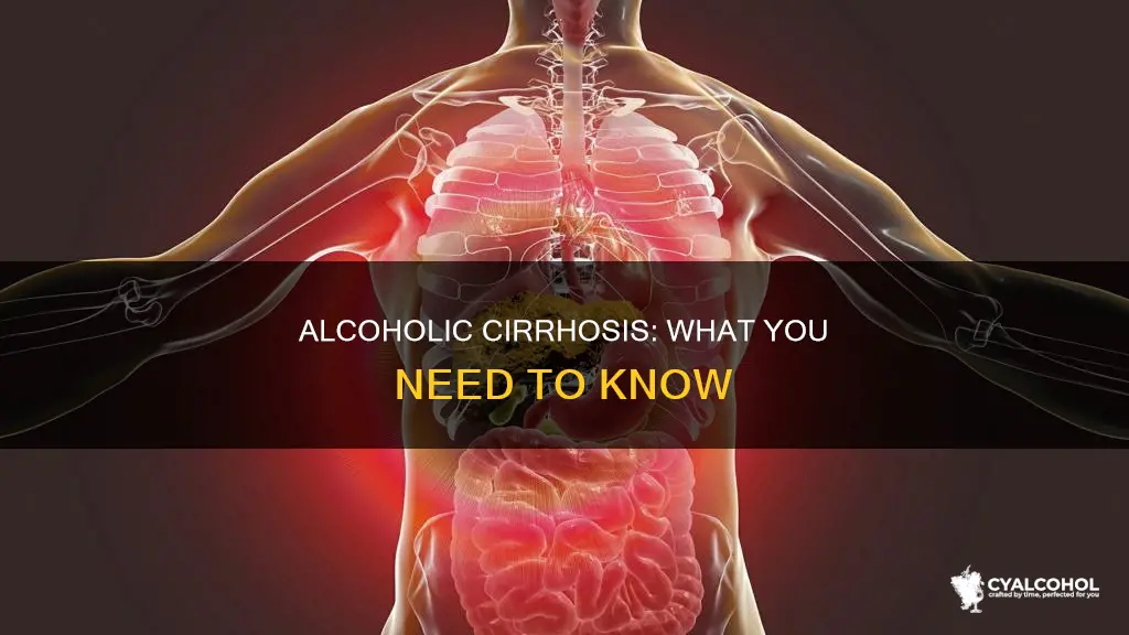 which of the following is true of alcohol induced cirrhosis