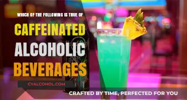 Caffeinated Alcoholic Drinks: A Dangerous Cocktail?