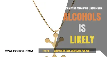 Predicting the Most Likely Linear Chain Alcohol