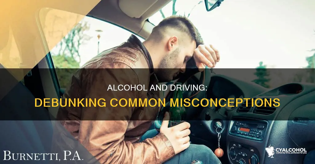 which of the following statements aboout alcohol an driving