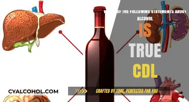 Alcohol and CDL: What's True?