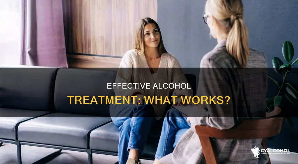 which of the following statements about alcohol treatment is true