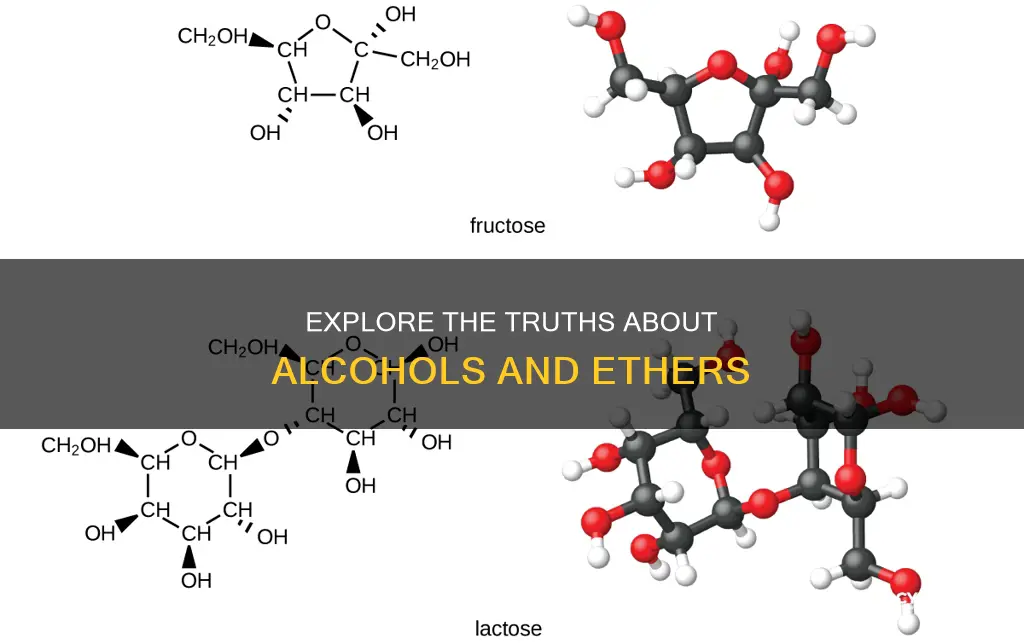 which of the statements regarding alcohols and ethers are true