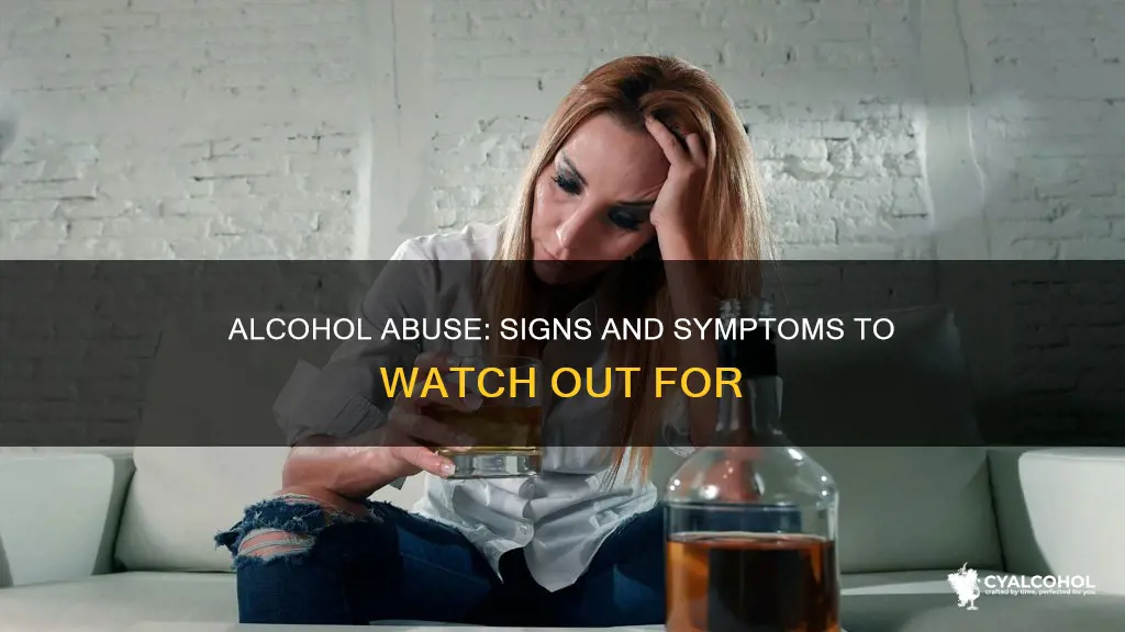 which of these is a characteristic of alcohol abuse