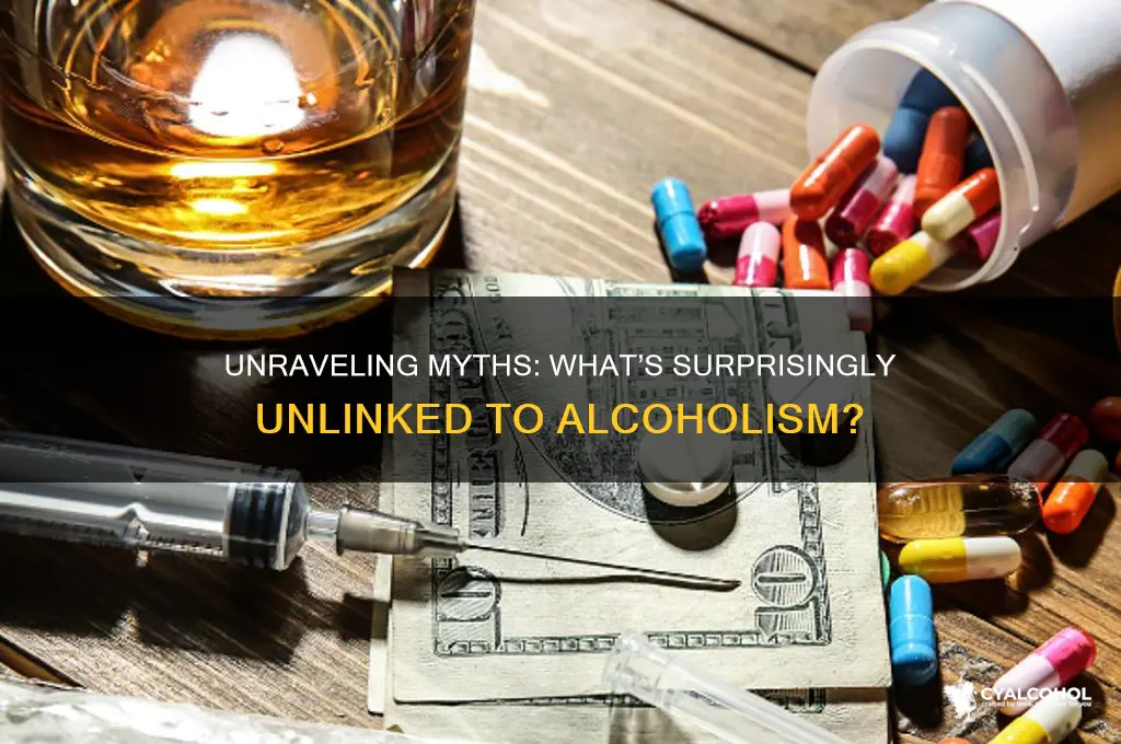 which of these is not associated with alcoholism