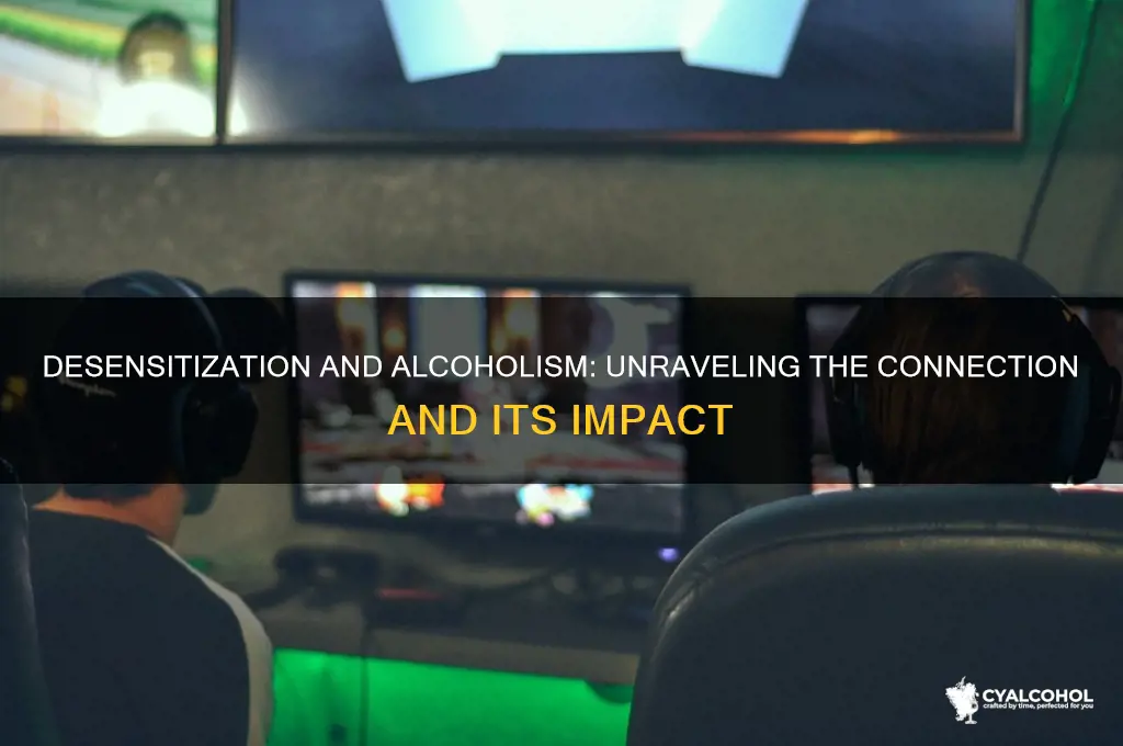 which of these is related to alcoholism desensitization