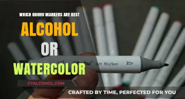 Ohuhu Markers Showdown: Alcohol vs. Watercolor – Which is Best?