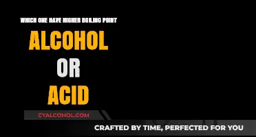 Why Do Alcohols Have Higher Boiling Points Than Acids?