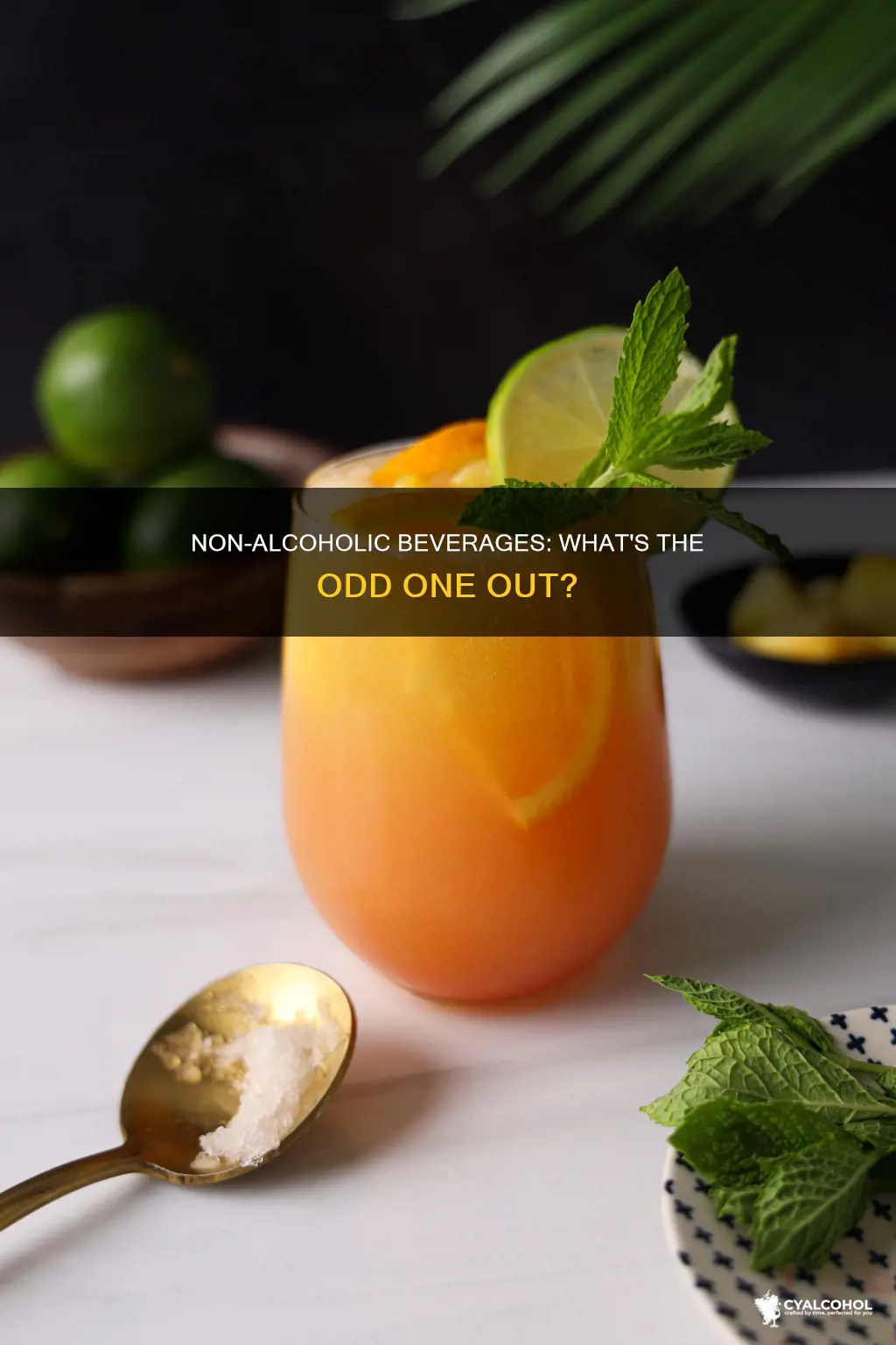which one of the following is not an alcohol