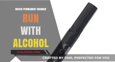 Permanent Markers and Alcohol: Which Brands Run or Resist?