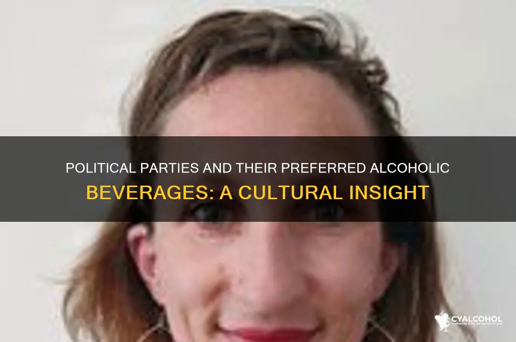 which political party and alcoholic beverages