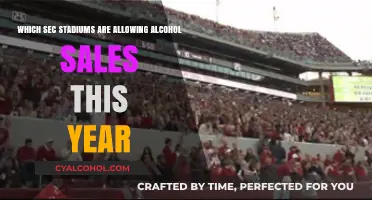 SEC Stadiums Allowing Alcohol Sales: The Full List
