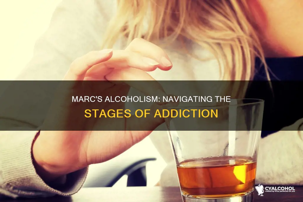 which stage of alcoholism is marc most likely in