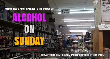 Sunday Alcohol Sales: State Power Play