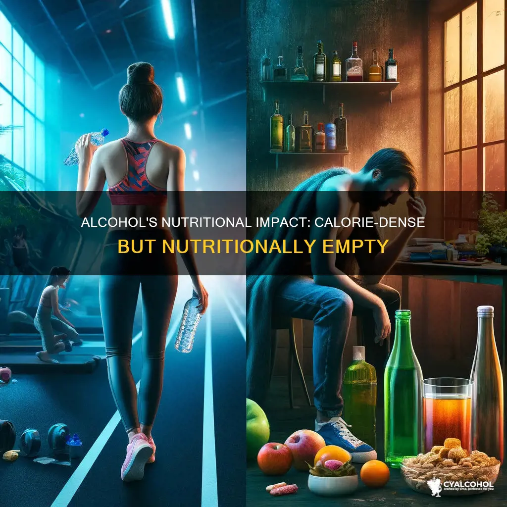 which statement about the nutritional impact of alcohol is correct