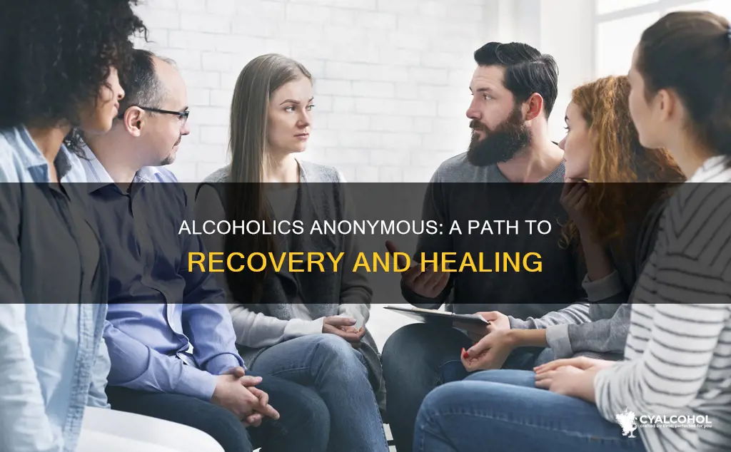 which statement about the recovery program alcoholics anonymous is true