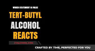Unveiling the False Claim: Tert-Butyl Alcohol Reactions Debunked