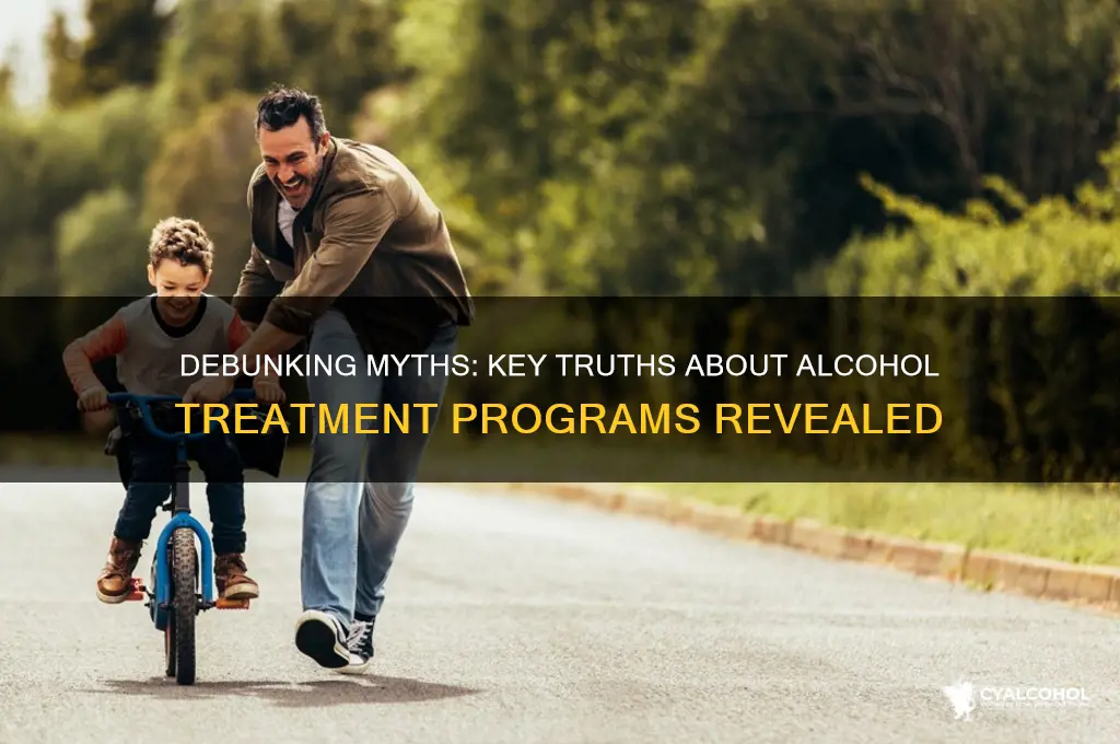 which statements are true about alcohol treatment programs