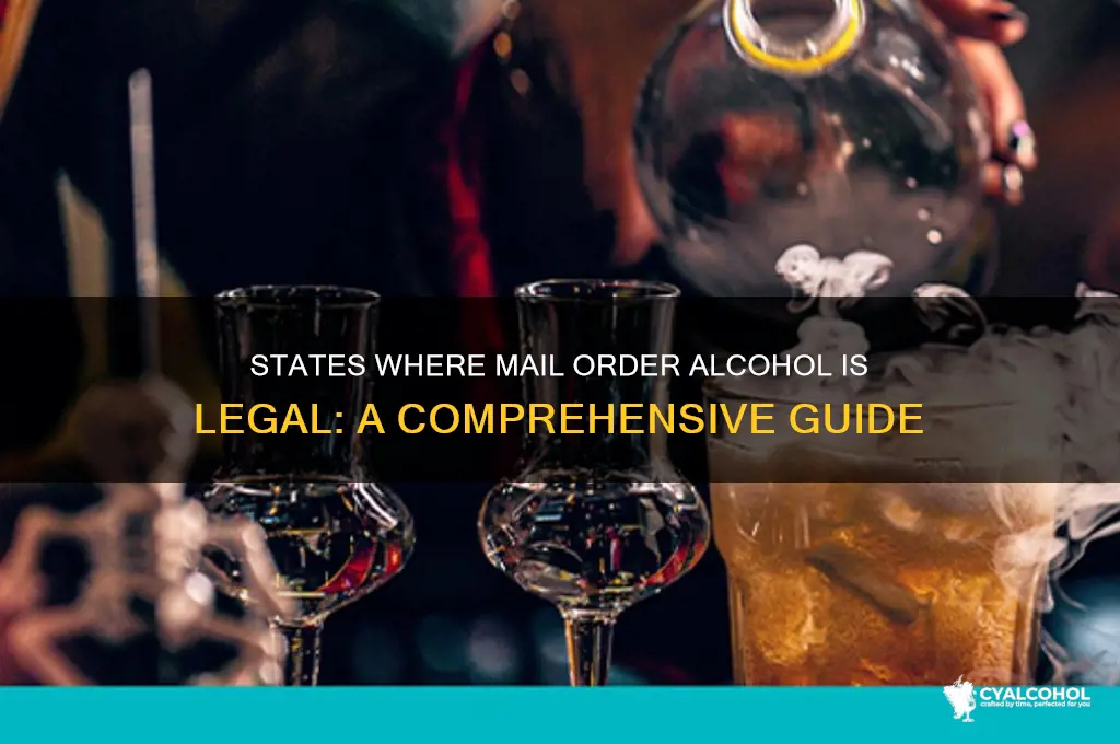 which states allow mail order alcohol