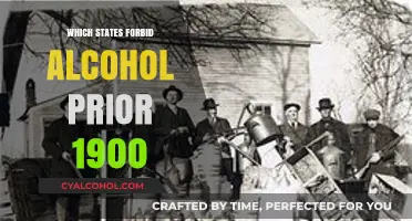 Prohibition Pioneers: States Banning Alcohol Before 1900