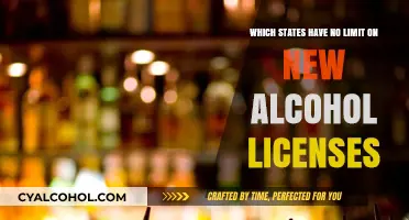 Unlimited Alcohol Licenses: States With No Cap
