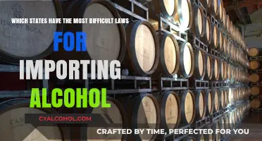 Strict Alcohol Import Laws: Which States Make the Cut?
