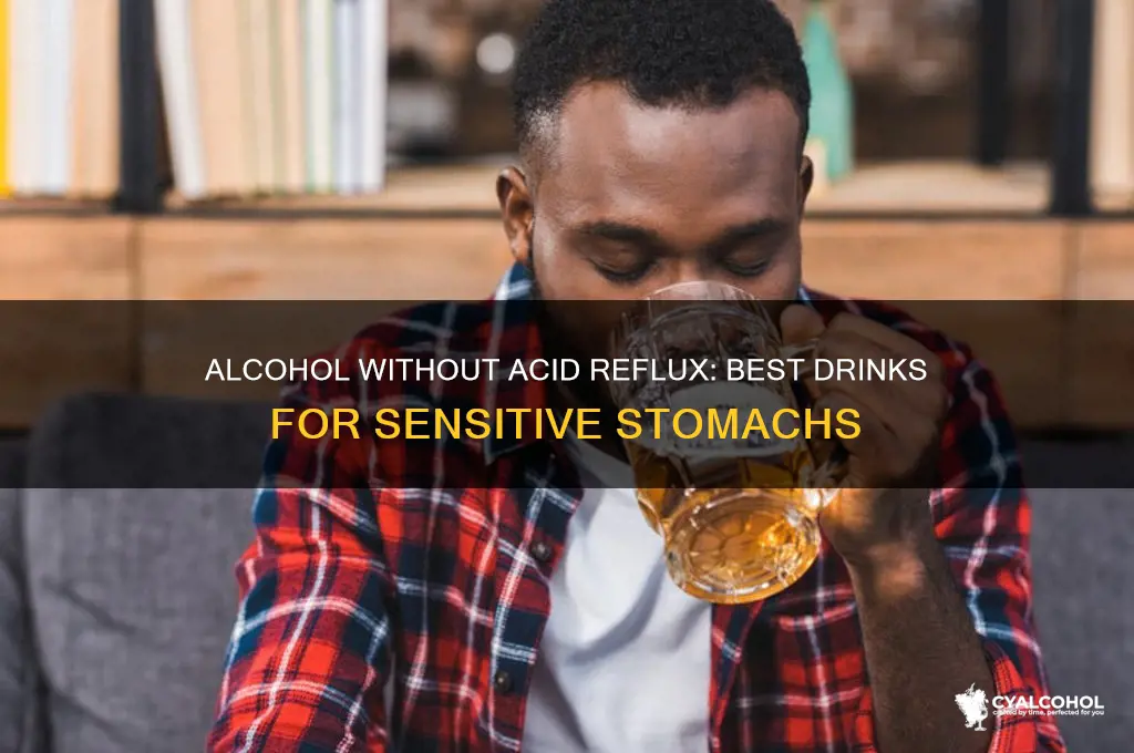 which type alcohol no acid reflux