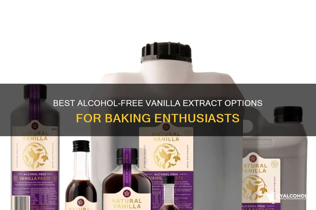 which vanilla extract is alcohol free