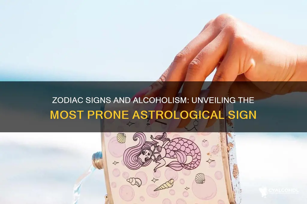 which zodiac sign is the alcoholic