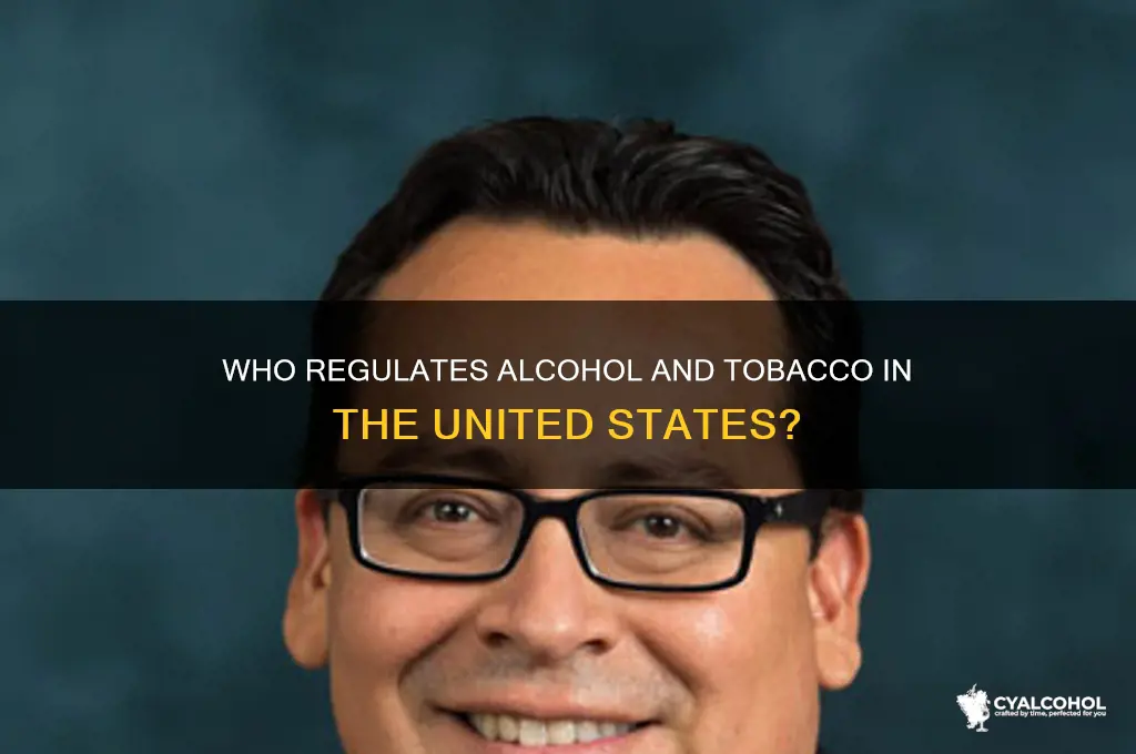 who control alcohol and cigarettes in the us